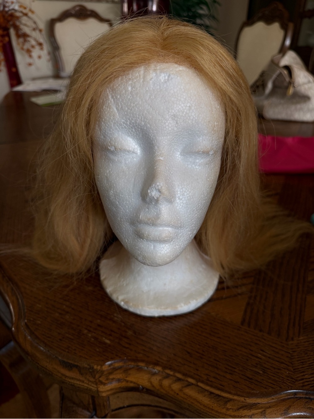 Catch & Release: Solid Honey Blonde Mid-Length Wig ✨ Human Hair